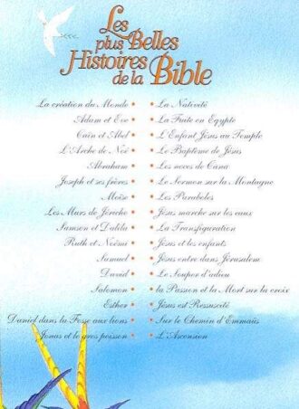Les plus belles histoires de la bible