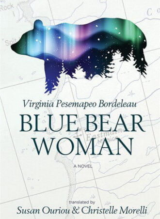 Blue bear woman