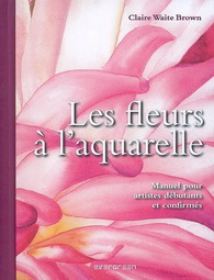 Les fleurs à l'aquarelle