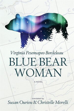 Blue bear woman